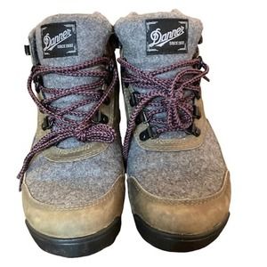 Danner Jag Wool Waterproof Hiking Boots Women's Size 8.5 Smoke Gray